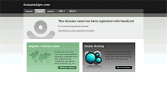 Desktop Screenshot of funparadigm.com